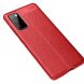 Защитный чехол Deexe Leather Cover для Samsung Galaxy S20 FE (G780) - Red. Фото 2 из 11