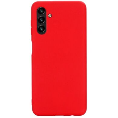 Защитный чехол Deexe Silicone Case для Samsung Galaxy A04s (A047) / A13 5G (A136) - Red