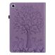 Защитный чехол Deexe Tree Print для Samsung Galaxy Tab A8 10.5 (X200/205) - Purple. Фото 3 из 11