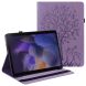 Защитный чехол Deexe Tree Print для Samsung Galaxy Tab A8 10.5 (X200/205) - Purple. Фото 1 из 11