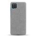 Защитный чехол KSQ Cloth Style для Samsung Galaxy A12 (A125) / A12 Nacho (A127) - Light Grey. Фото 3 из 6