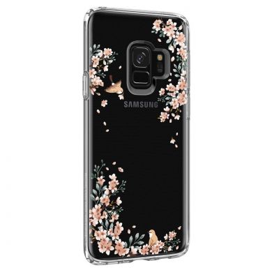 Защитный чехол Spigen SGP Liquid Crystal Blossom для Samsung Galaxy S9 (G960) - Nature