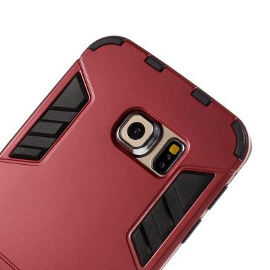 Защитный чехол UniCase Hybrid для Samsung Galaxy S6 edge (G925) - Red