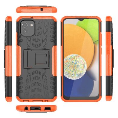 Защитный чехол UniCase Hybrid X для Samsung Galaxy A03 (A035) - Orange