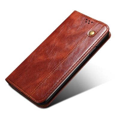 Защитный чехол UniCase Leather Wallet для Samsung Galaxy M14 (M146) - Brown
