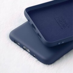 Захисний чохол X-LEVEL Delicate Silicone для Samsung Galaxy S20 Plus (G985) - Dark Blue