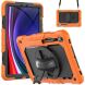 Защитный чехол Deexe Shockproof Case для Samsung Galaxy Tab S9 FE (X510) - Black / Orange. Фото 2 из 9