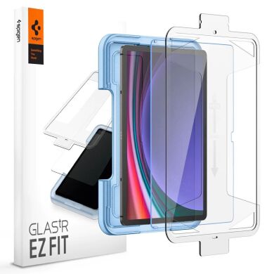 Защитное стекло Spigen (SGP) Screen Protector EZ Fit Glas.tR (FT) для Samsung Galaxy Tab S9 Plus / S9 FE Plus (X810/816/610/616)