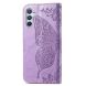 Чехол UniCase Butterfly Pattern для Samsung Galaxy A54 (A546) - Light Purple. Фото 3 из 7