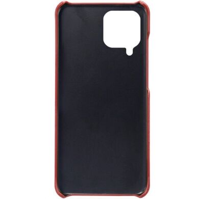 Защитный чехол Deexe Leather Back Cover для Samsung Galaxy M33 (M336) - Red