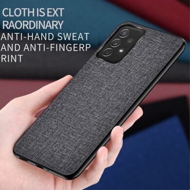 Захисний чохол UniCase Cloth Texture для Samsung Galaxy A23 (A235) - Brown