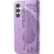 Чехол UniCase Butterfly Pattern для Samsung Galaxy A25 (A256) - Light Purple. Фото 4 из 5