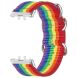 Ремешок UniCase Nylon Braslet для Samsung Galaxy Fit 3 - Rainbow. Фото 5 из 6