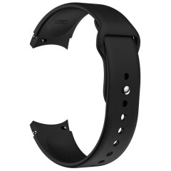 Ремінець Deexe Soft Touch для годинників з шириною кріплення 20мм - Black