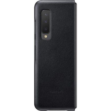 Защитный чехол Leather Cover для Samsung Galaxy Fold (EF-VF907LBEGRU) - Black