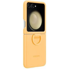 Захисний чохол Silicone Case with Ring для Samsung Galaxy Flip 5 (EF-PF731TOEGUA) - Apricot