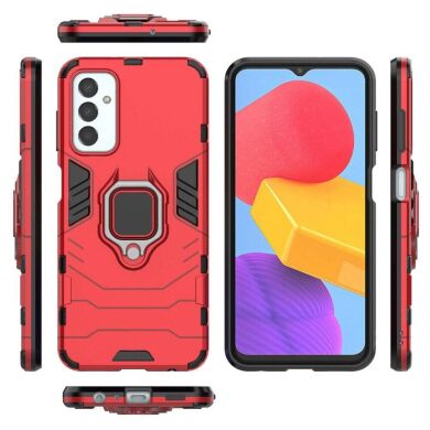 Защитный чехол Deexe Hybrid Case для Samsung Galaxy M13 (M135) - Red