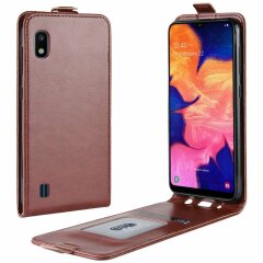 Чехол Deexe Flip Case для Samsung Galaxy A10 (A105) - Brown