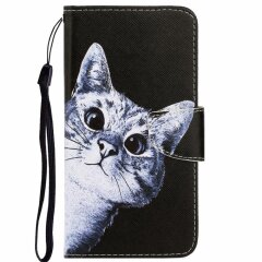 Чехол-книжка Deexe Color Wallet для Samsung Galaxy M11 (M115) - Cat
