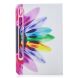 Чехол-книжка Deexe Pattern Style для Samsung Galaxy Tab S7 (T870/875) / S8 (T700/706) - Colorful Flower. Фото 3 из 9