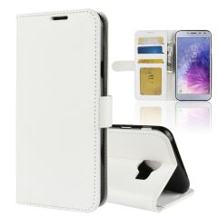 Чехол-книжка Deexe Wallet Style для Samsung Galaxy J4 2018 (J400) - White
