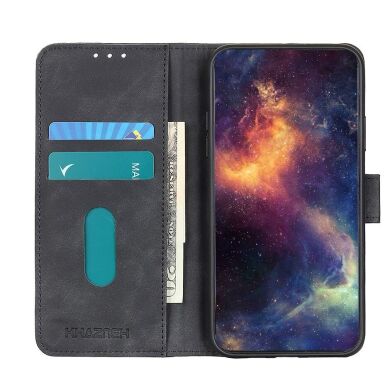 Чехол-книжка KHAZNEH Retro Wallet для Samsung Galaxy A53 - Black