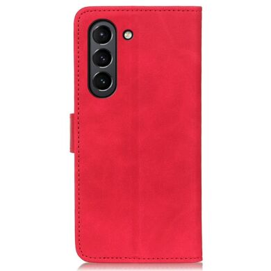 Чехол-книжка KHAZNEH Retro Wallet для Samsung Galaxy S21 FE (G990) - Red