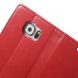 Чехол-книжка MERCURY Classic Flip для Samsung Galaxy S6 (G920) - Red. Фото 8 из 11