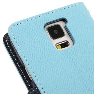 Чехол Mercury Cross Series для Samsung Galaxy S5 (G900) - Light Blue