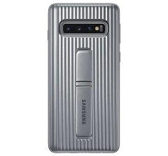 Чехол Protective Standing Cover для Samsung Galaxy S10 (G973) EF-RG973CSEGRU - Silver