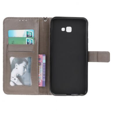 Чехол UniCase Leaf Wallet для Samsung Galaxy J4+ (J415) - Grey