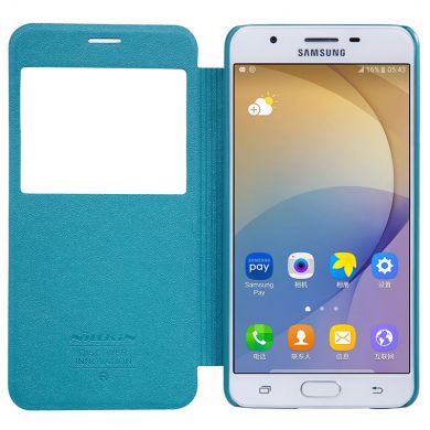 Чехол-книжка NILLKIN Sparkle Series для Samsung Galaxy J5 Prime - Blue