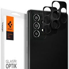Комплект защитных стекол Spigen (SGP) Optik Lens Protector для Samsung Galaxy A72 (А725) - Black