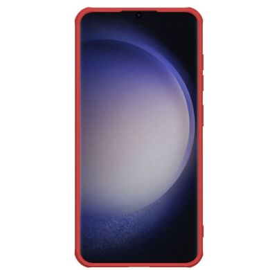 Пластиковый чехол NILLKIN Frosted Shield Pro для Samsung Galaxy S24 Plus - Red