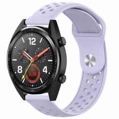 Ремінець Deexe Dot Style для годинників з шириною кріплення 20мм - Purple