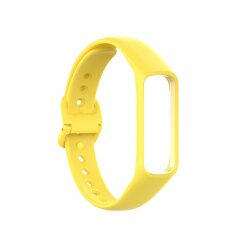 Ремешок Deexe Soft Touch для Samsung Fit E (SM-R375) - Yellow