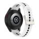 Ремешок Deexe Sport Style для часов с шириной крепления 20 мм - White / Black. Фото 1 из 10
