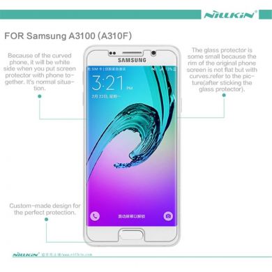 Антибликовая пленка NILLKIN Matte для Samsung Galaxy A3 (2016)