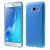 Силиконовая накладка Deexe S Line для Samsung Galaxy J7 2016 (J710) - Blue