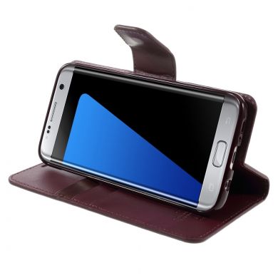 Чехол-книжка MERCURY Sonata Diary для Samsung Galaxy S7 edge (G935) - Wine Red