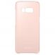 Пластиковый чехол Clear Cover для Samsung Galaxy S8 (G950) EF-QG950CPEGRU - Pink. Фото 3 из 5
