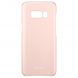 Пластиковый чехол Clear Cover для Samsung Galaxy S8 (G950) EF-QG950CPEGRU - Pink. Фото 4 из 5