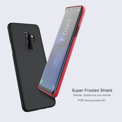 Пластиковый чехол NILLKIN Frosted Shield для Samsung Galaxy S9 Plus (G965) - Red