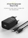 Сетевое зарядное устройство Baseus Super Si Quick Charger (25W) + кабель Type-C to Type-C (3A, 1m) TZCCSUP-L — Black. Фото 20 из 22