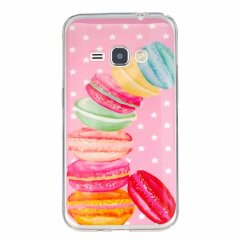 Силиконовый чехол Deexe Life Style для Samsung Galaxy J1 2016 (J120) - Candy and Sweets