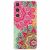 Силиконовый (TPU) чехол Deexe Life Style для Samsung Galaxy S24 (S921) - Flower Pattern