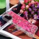 Силиконовый (TPU) чехол Deexe Liquid Glitter для Samsung Galaxy A22 (A225) / M22 (M225) - Pink Hearts. Фото 5 из 7