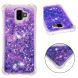 Силиконовый (TPU) чехол Deexe Liquid Glitter для Samsung Galaxy J6+ (J610) - Dark Purple. Фото 1 из 7