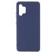 Силиконовый (TPU) чехол Deexe Matte Case для Samsung Galaxy A32 (А325) - Dark Blue. Фото 1 из 7
