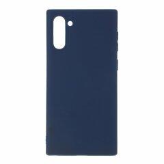 Силіконовий (TPU) чохол Deexe Matte Case для Samsung Galaxy Note 10 (N970) - Dark Blue